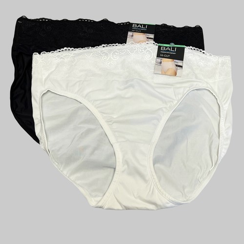 2-bali-passion-for-comfort-hi-cut-panty-xl-8-nwt-dfpc62-2-pack-panties