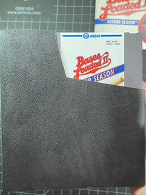 Bases Loaded II 2 Nintendo NES 1989 Cartridge instruction booklet TESTED WORKS