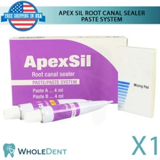 ApexSil Dental Root Canal Filling Sealer Paste Radiopaque Endodontic Tubes