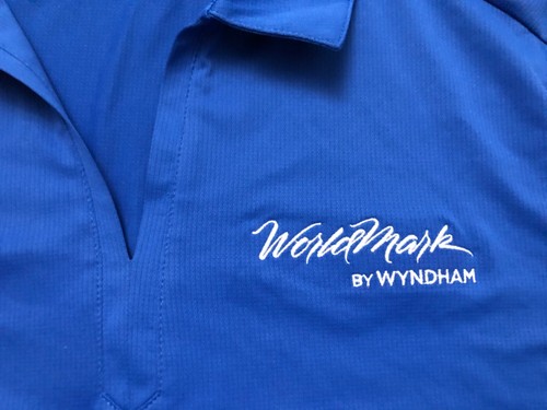 Nike Womens Worldmark By Wyndham Blue Polo Large New with Tags - Picture 4 of 10