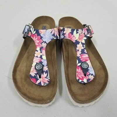 birkenstock gizeh flower