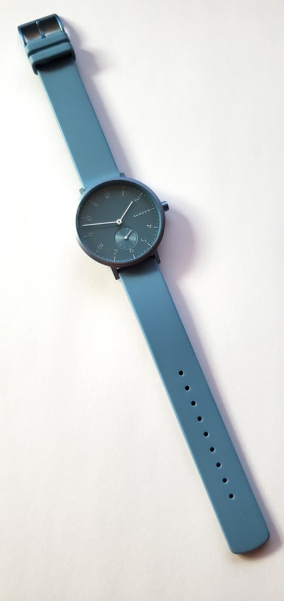 Skagen Womens SKW2764 SKW6509 Aaren Quartz Watch Silicone Skagen Womens SKW2764 SKW6509 Aaren Quartz Watch Silicone