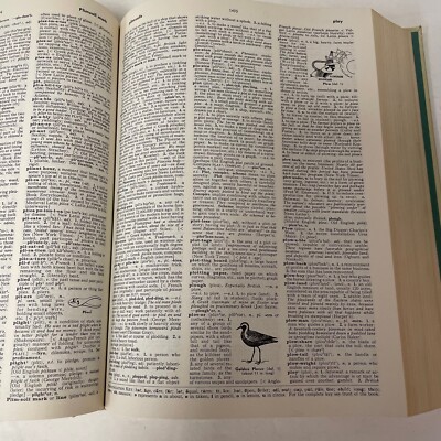 The World Book Encyclopedia Dictionary Set 2 Volumes A-Z Hardcover