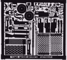 Tom's Model 200 x 1/48 WWI German Guns & Ammo Set