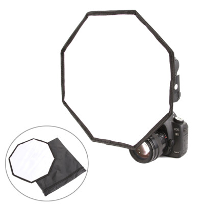 Universal 30cm Octagon Flash Softbox Diffuser Fr Photo Studio Yongnuo Speedlight