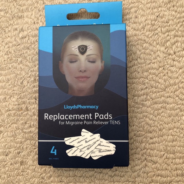2 x Lloyds Pharmacy Migraine Pain Reliever TENs Replacement Pads (8 Total) for sale online eBay