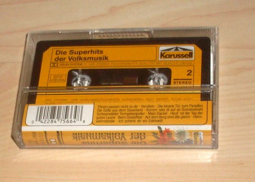 Musik Kassette MC - Die Superhits der Volksmusik : Stefan Mross + ... - Picture 2 of 2