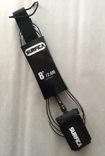 New Surfica Surfboard Leash 7mm Thickness One Color 8' Length (D2)