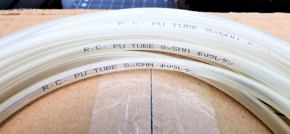 20 Feet 3/16" ID X 5/16" OD Clear Food Grade Polyurethane Tubing [BB46] - Image 3 of 4