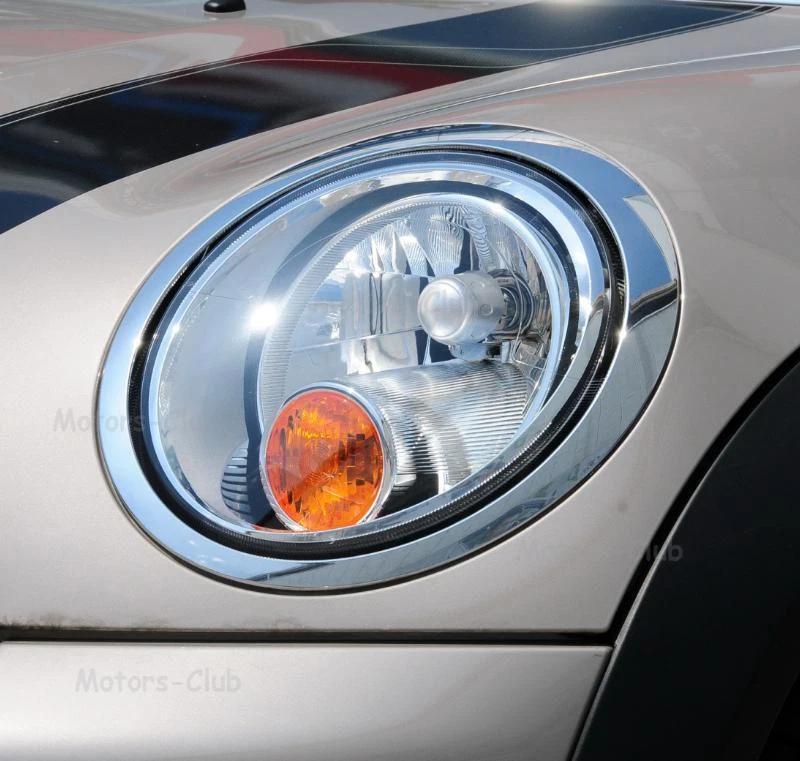 Pair Headlight Cover Diffuser Lens Housing L+R For BMW Mini Cooper R56 R55 - Image 2 of 4