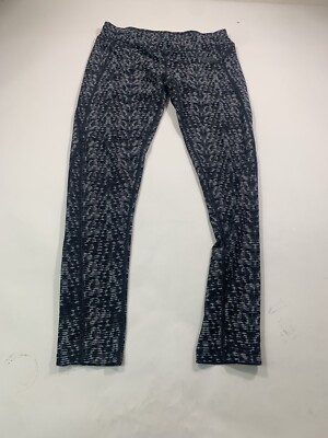 The North Face Leggings Womens Medium Black Spotted Gym Stretch Casual
