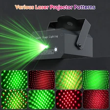 Patterns RGB Stage DJ Party Laser Projector Disco Colorful Lamp Atmosphere Light