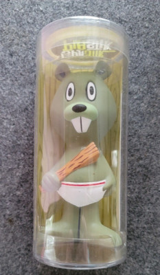 Spastik Plastik Billy Beaver #10 Funko Vinyl Art Toy Gord Rattle Figure New 6''