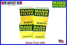 BMW Mann Oil Filter 6 Cylinder  HU925/4x 11 42 7 512 300  qnt. 4