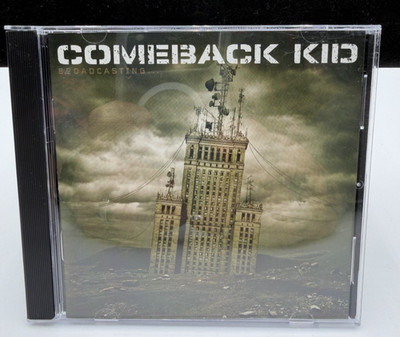 Comeback Kid Broadcasting CD 2007 Victory Records Hardcore Punk VG