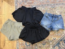 Abercrombie Kids Girls Lot of 4 Skorts/Shorts Size 9/10