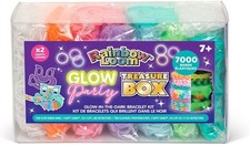 Rainbow Loom Treasure Box Glow-in-the-Dark Rubber Band Jewelry Craft Kit