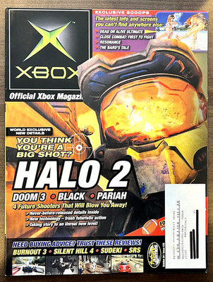 Official Xbox Magazine #36 - Oct 2004 - Halo 2 cover (w/ Disc)