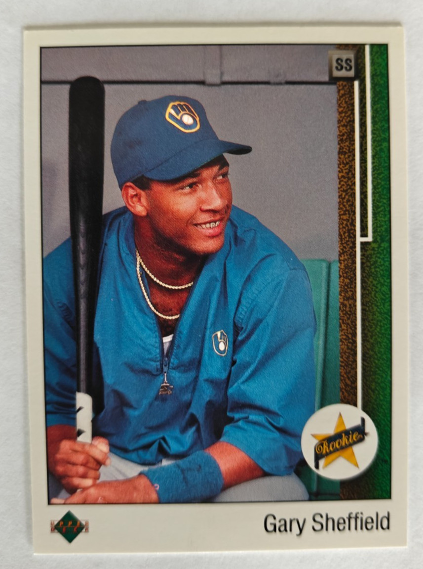 1989 Upper Deck - Star Rookie Gary Sheffield #13 Rookie RC