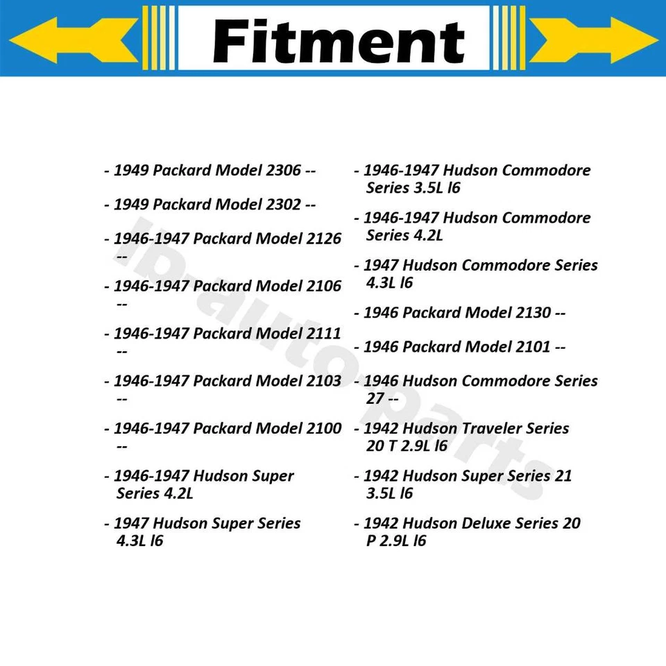 Front Rear Brake Wheel Cylinder 4x For 1937 Packard Model 120-CD -- - Image 3 of 4