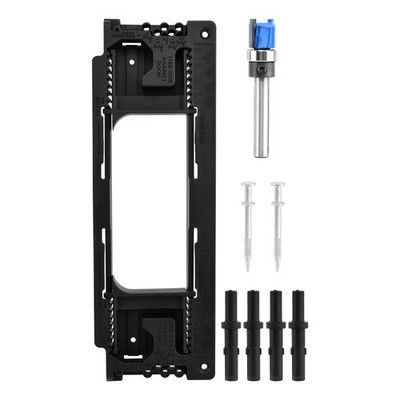 Door Hinge Jig Kit for Router, Adjustable Hinge Mortise Template for Door and...