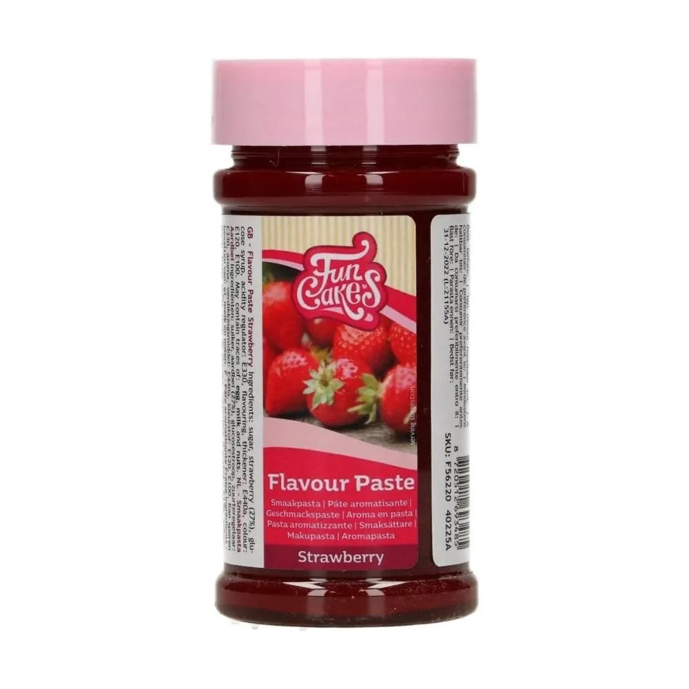 Strawberry Flavour Paste 120g