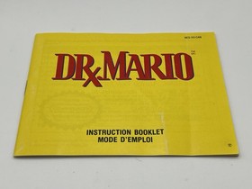 Dr. Mario Nintendo NES CIB Complete With Hang Tag - Authentic - Clean- TESTED