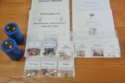 Accuphase E303X amplifier capacitor restoration upgrade filter kit
