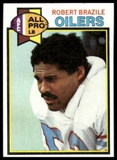 Robert Brazile 1979 Topps #192 Houston Oilers