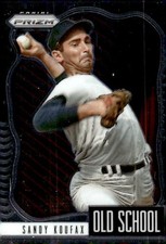 2021 Panini Prizm #OS-7 Sandy Koufax Old School Silver Prizm