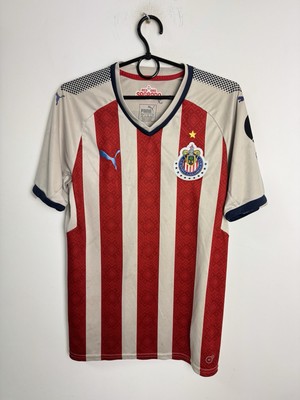 CHIVAS DE GUADALAJARA 2017/2018 HOME FOOTBALL SHIRT PUMA TRIKOT GRÖSSE S ERWACHSENE