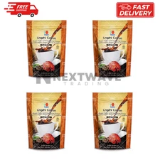 4 Packs DXN Lingzhi Black Coffee Ganoderma Reishi Instant Classic Cafe