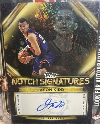 2025-26 Topps - Topps Notch Signatures Jason Kidd #TNS-JK (AU)
