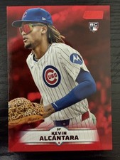 Kevin Alcantara 2025 Topps Stadium Club Red Foil RC