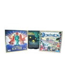 Board Card Game Dominion 2nd Ed., Santorini New York (NEW) & Betrayal at House..