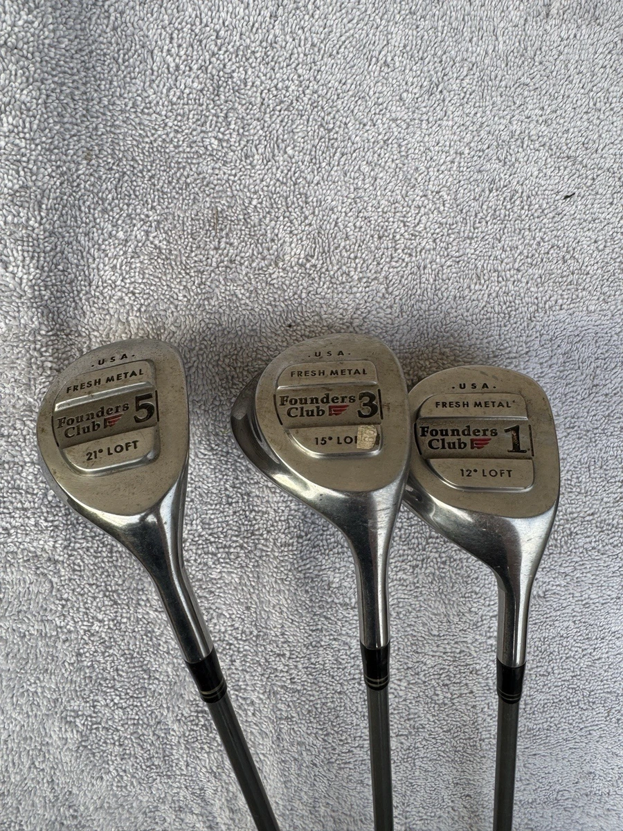 The Club Founders ゴルフクラブ Club Founbers Judge Steel w/ degree 21 Hybrid #3 Cleek Power クラブ