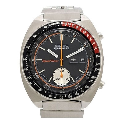 Seiko 5 Sports Speedtimer 6139-6032 Automatik Edelstahl funktioniert