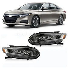 For Honda Accord 2018-2020 Signal Headlight Assembly W/LED DRL Pair RH&LH
