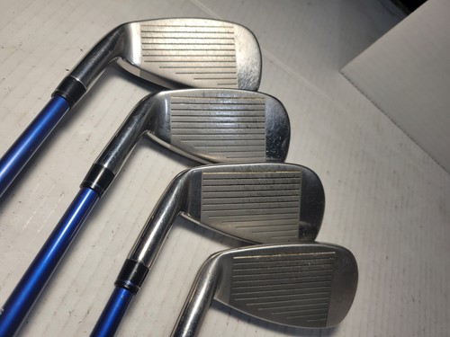 TOUR EDGE BAZOOKA JMAX draw IRON-WOOD HYBRID SET 7-PW LADIES FLEX - Picture 3 of 7