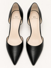 H Halston Bali Pointed Pumps Heels Size 7.5 M Women's