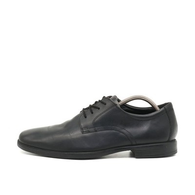 Clarks Herren 261612857075 Halbschuh Schwarz Echtleder Collection Oxford EU 41,5