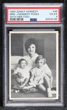 1964 Topps The Story of John F Jacqueline Kennedy Jackie Jr Caroline PSA 4 0nr3