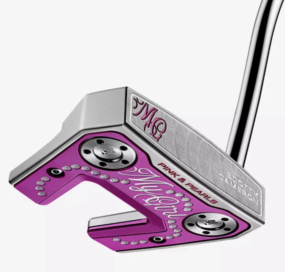 2025 Titleist Scotty Cameron My Girl Pink & Pearls Limited Putter 34” SHIPS NOW - Image 3 of 4