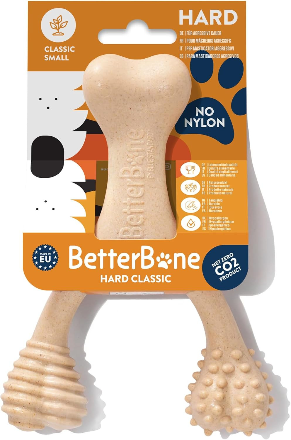BetterBone Classic Veggie Small Hard: Masticativo Cane Senza Nylon
