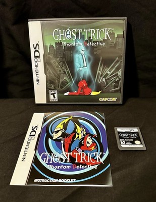 Ghost Trick: Phantom Detective Nintendo DS 2010 CIB Tested Authentic