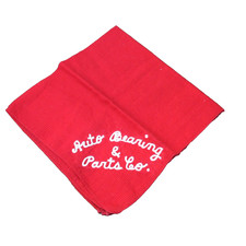 VINTAGE EMBROIDERED Handkerchief  Auto Bearing  Parts Co.  