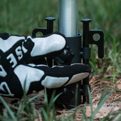 Für Camping Planenhalter mit verstellbarer Höhe ideal für Zeltstabilität