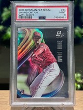 PSA 9 2018 Bowman Platinum Shohei Ohtani #34 RC With Glove Mint Angels Rookie
