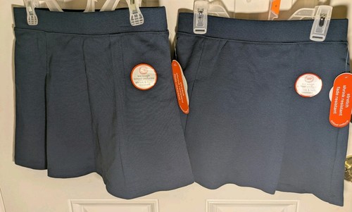 TWO Girls' Wonder Nation Uniform Skirt With Shorts Underneath Size 8 - Picture 3 of 4