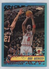 2001-02 Topps Chrome Refractor Ron Mercer #127 6o3